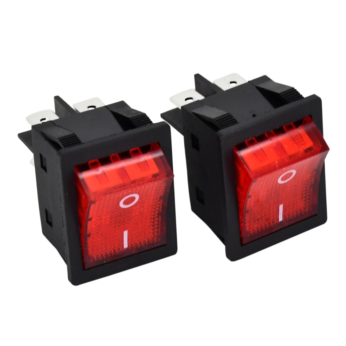 2 pièces 4 broches 30A 30Amp 125V/250V T85/55 interrupteur à bouton-poussoir JD03-A1 Machine à souder à onduleur