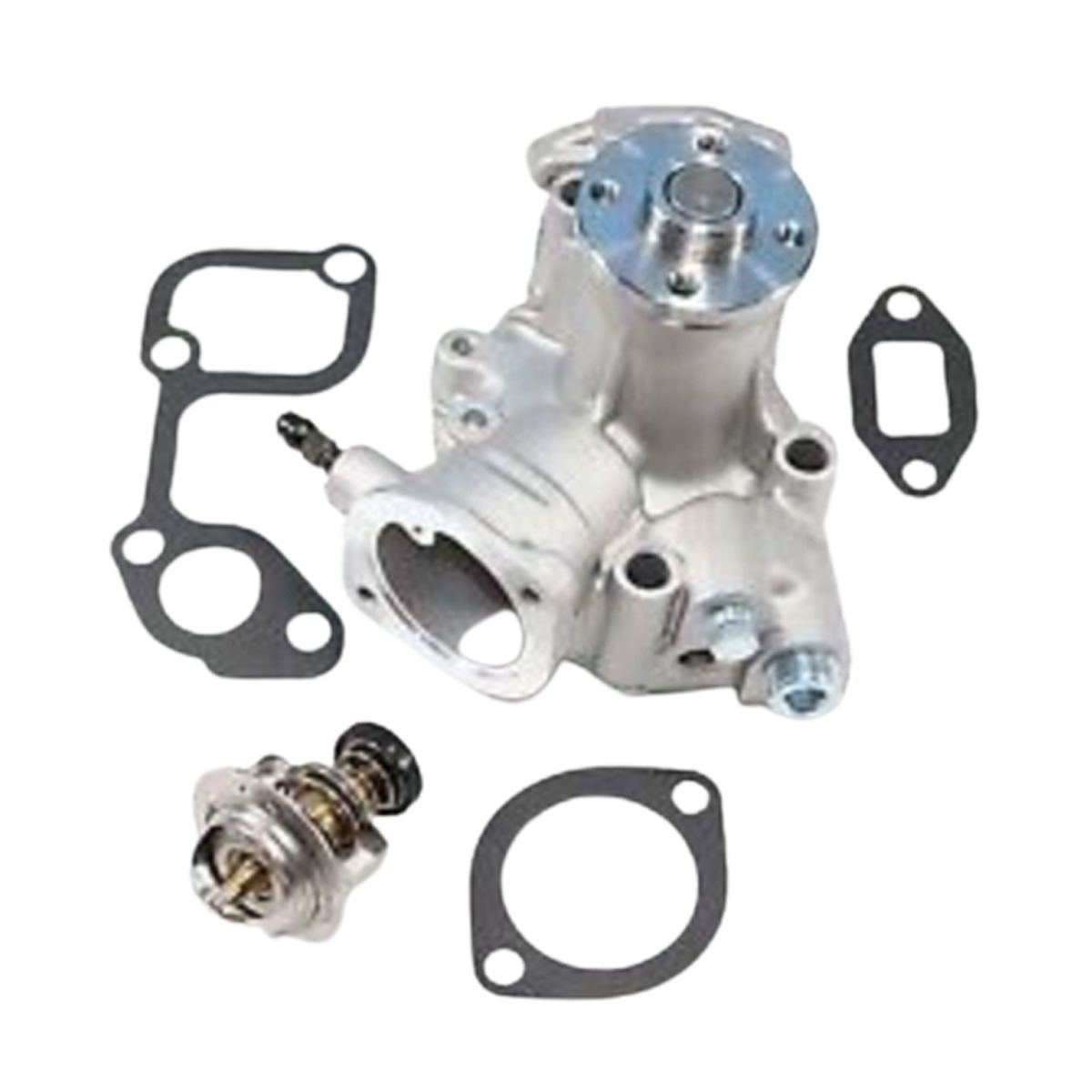 Thermostat de pompe à eau avec joints jeu 490301-0001 49301-1051 49301-1052 49054-1068 1060-1958 11060-1959 11060-1957 Kawasaki Mule Diesel 2510 3010 4010 Daihatsu DM850 DM950