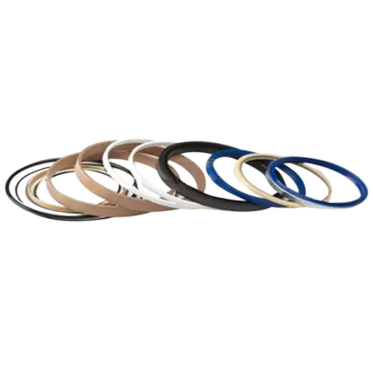 Kit d'étanchéité de vérin de godet Tige 80mm Alésage 125mm 4153213 4153213-A Godet de pelle Hitachi UH07-5 UH083 UH083LC Caterpillar CAT Dozer sur pneus 854G 854K Chargeur sur pneus 993K