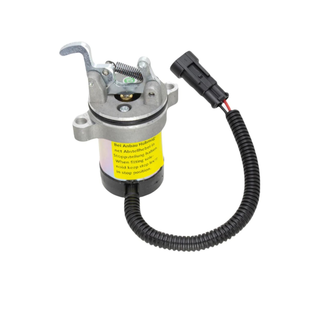 Solénoïde d'arrêt de carburant 12 V 0411-3811, 0427-0581, 0410-3808, 0410-3812, 6686715, 04103812, 04113811, 0427 0581, 0411 3811, 0410 3812, 0410 3 808 Deutz Moteur F3L F3M F4L F4M 1011 2011