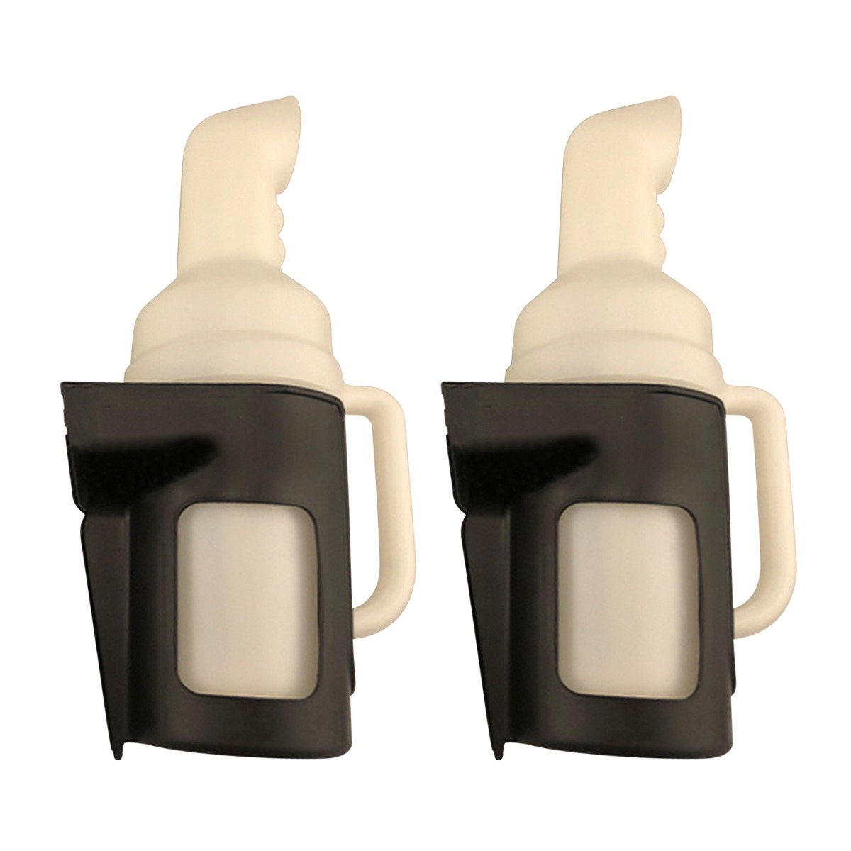 (2) Bouteille de sable pour voiturette de golf avec poignée et support anti-hochet pour EZGO Club Car