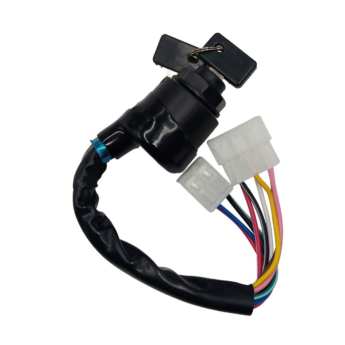 Commutateur d'allumage avec clés J17-82508-20 pour Yamaha