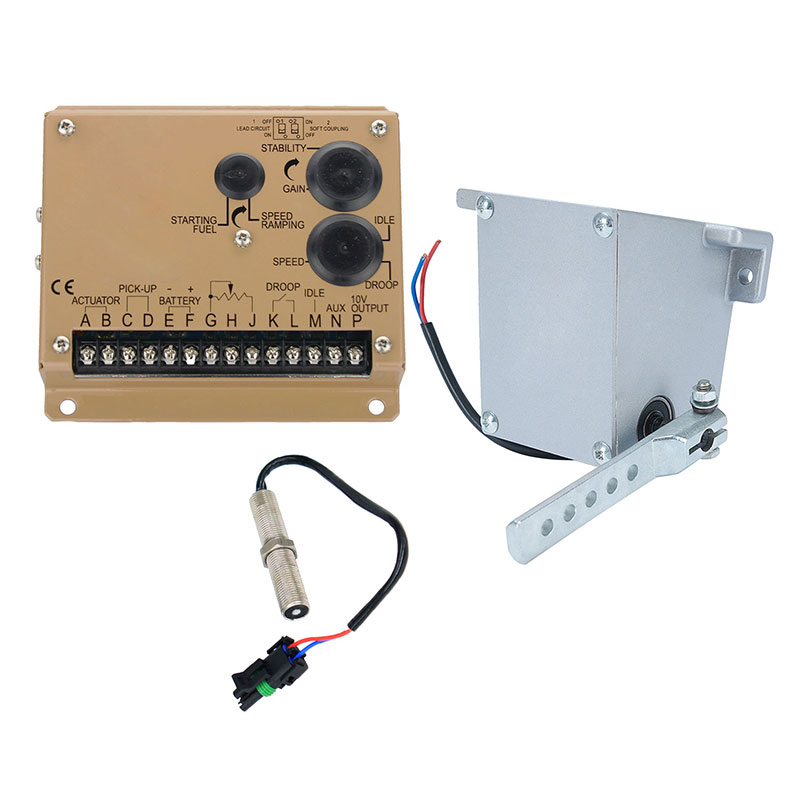 Actionneur ADC120-24V + gouverneur ESD5500E + capteur de ramassage magnétique MPU 3034572 pour Generator