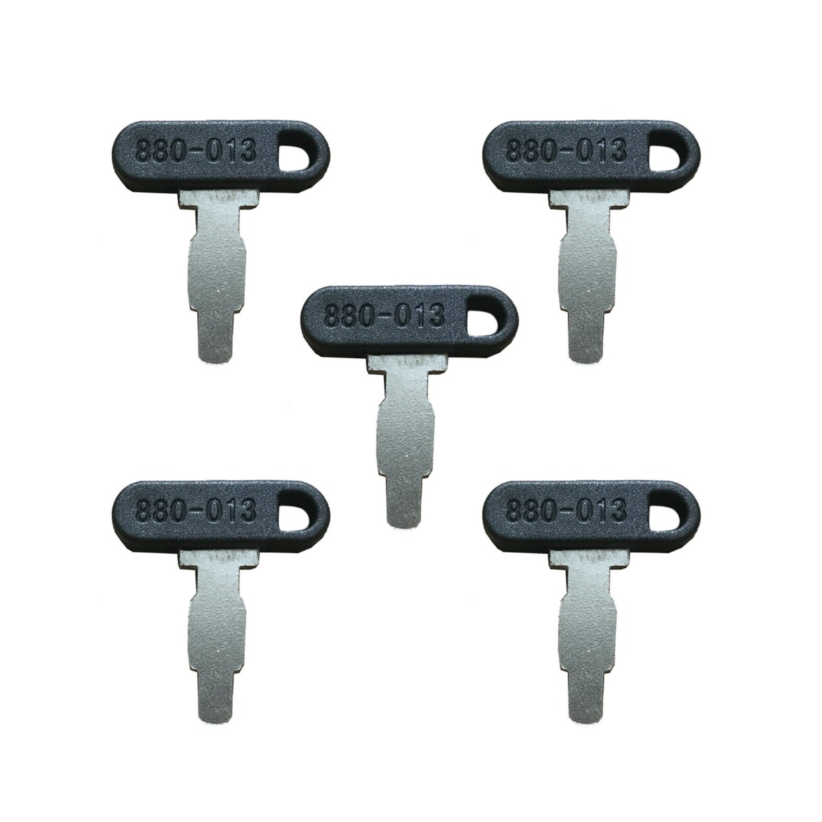 (5) Clés de contact 35111-880-013 pour Honda
