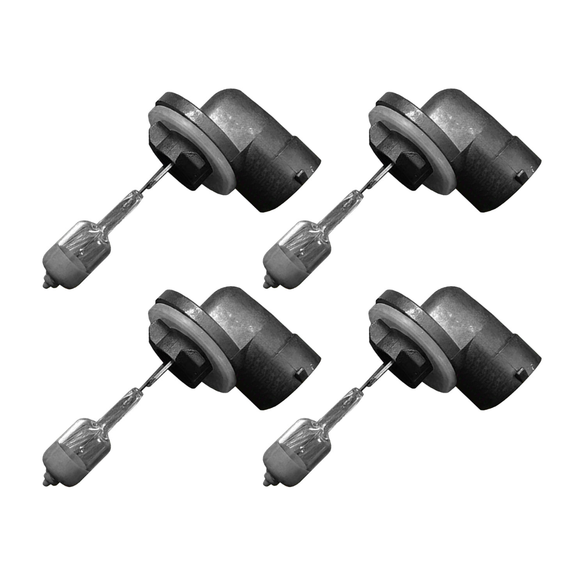 Lot de 4 ampoules de phare halogène 101988101 pour Yamaha