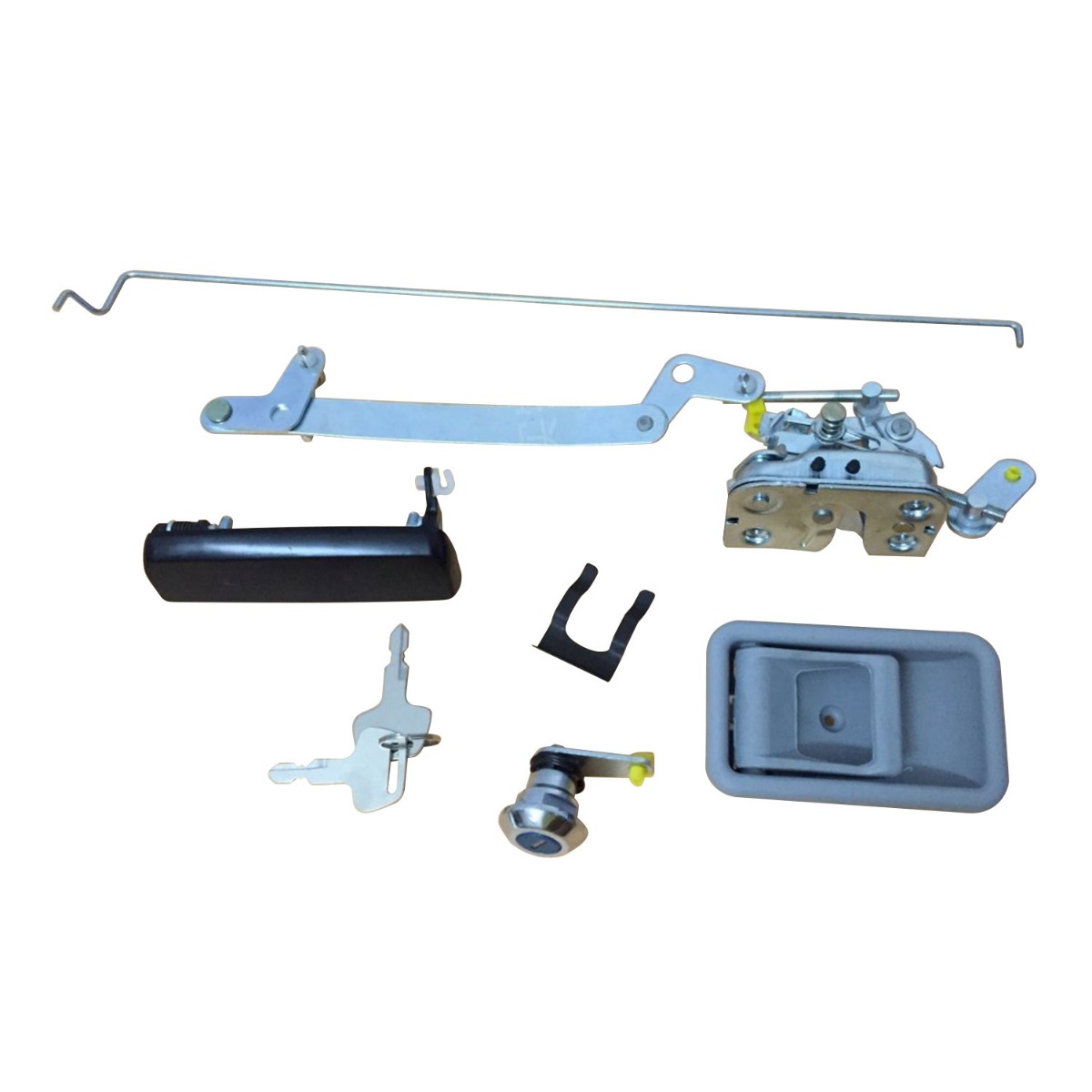 Serrure de porte avec 2 clés pour Kobelco