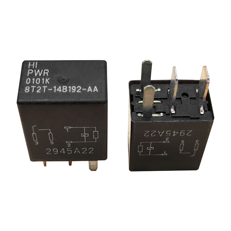 Relais multi-usages noir 2 pièces 4 broches 8T2T-14B192-AA pour Ford