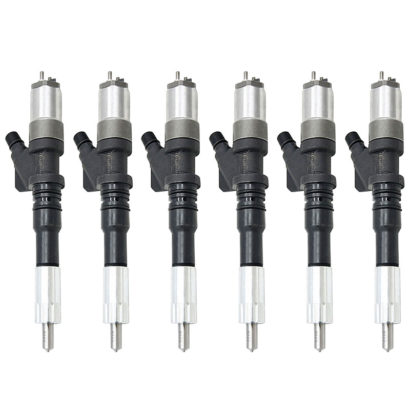 Injecteur de carburant 6PCS 6156-11-3300 pour Komatus