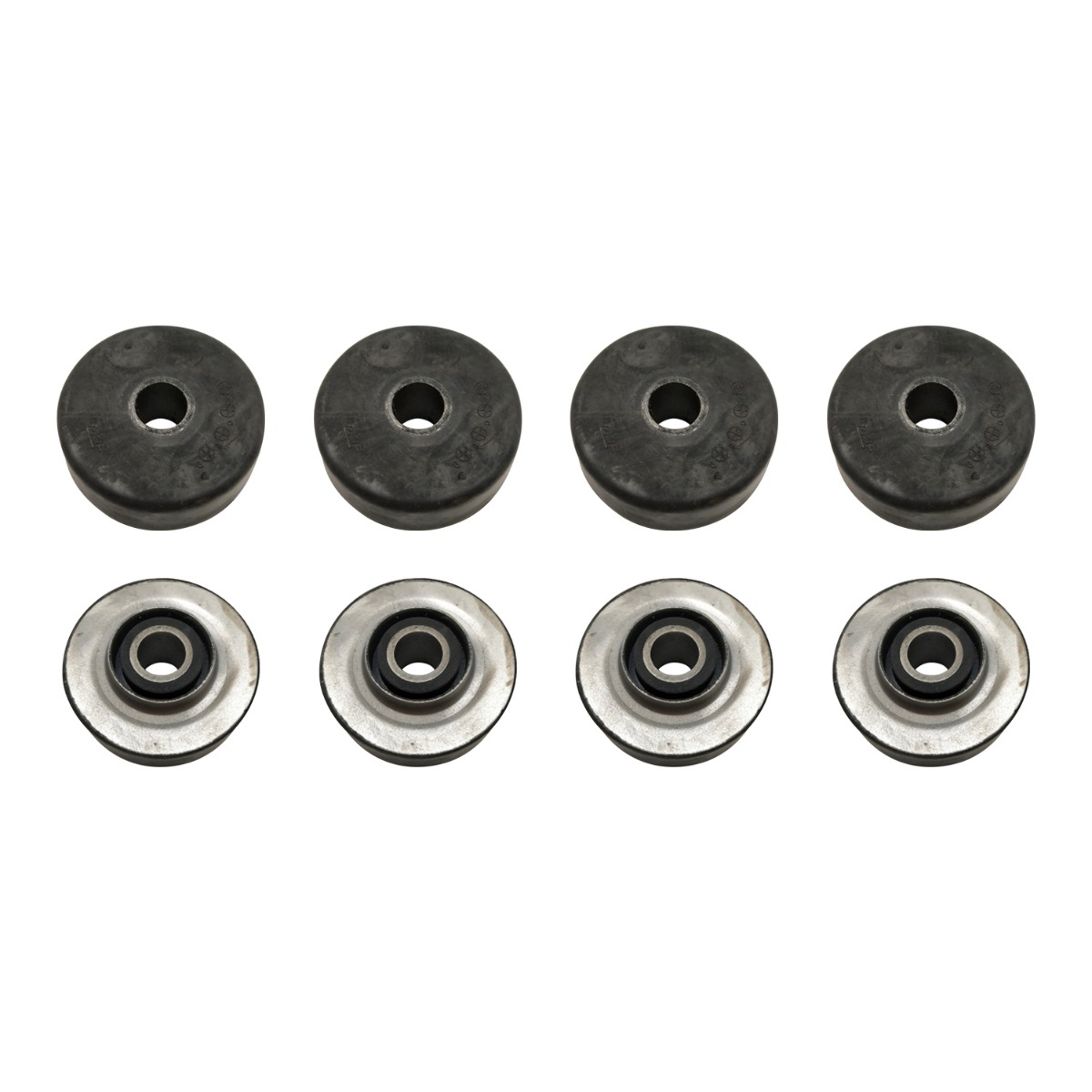Lot de 8 pieds de coussin en caoutchouc pour montage moteur pour Kato