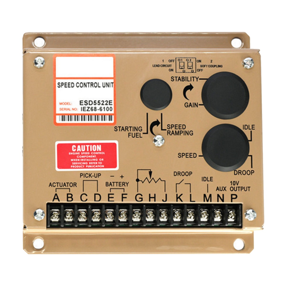 Régulateur de vitesse moteur ESD5522E Panneau d'unité de commande pour GAC