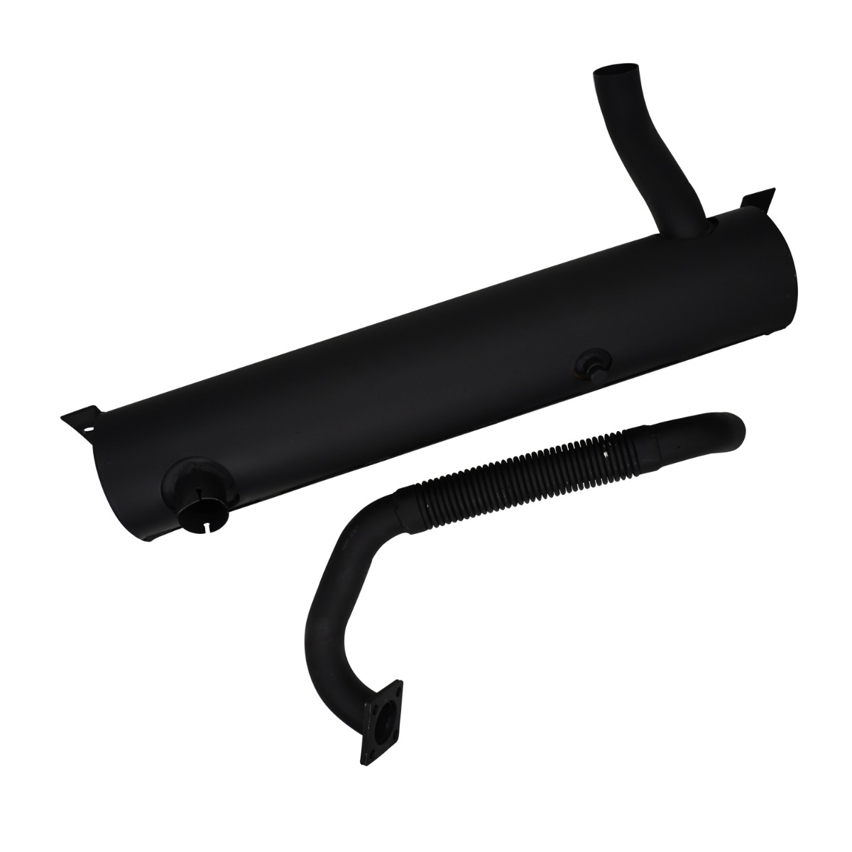 Système de silencieux 6701151 avec tuyau d'échappement pour Bobcat
