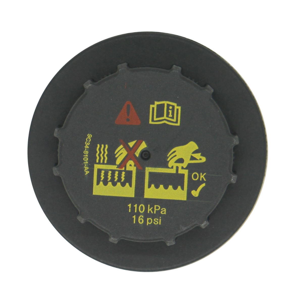 Bouchon de réservoir de liquide de refroidissement 6733429 pour Bobcat pour John Deere