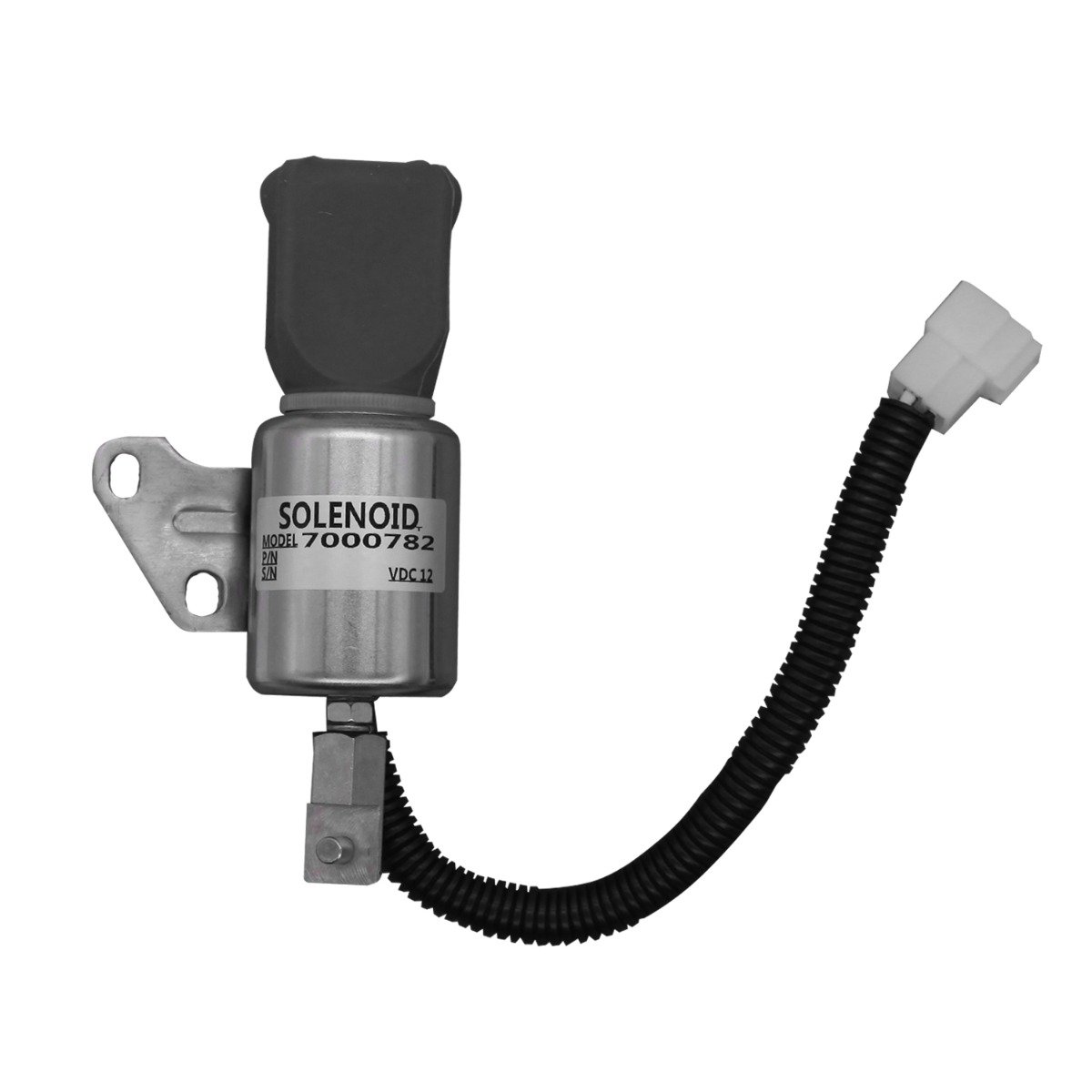 Électrovanne d'arrêt de carburant 7000782 12 V pour Bobcat