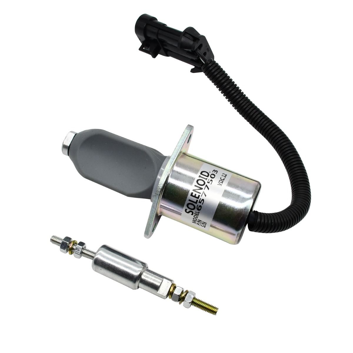 Solénoïde de coupure de carburant 7136559 12V pour Bobcat