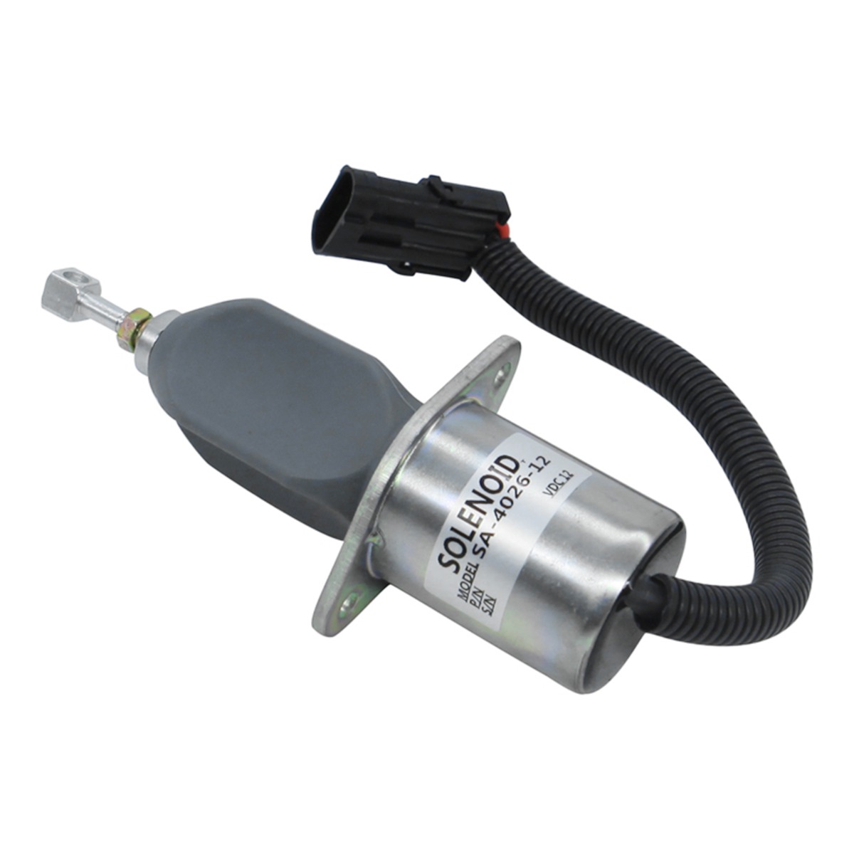 Solénoïde d'arrêt de carburant 6681513 12V pour Bobcat