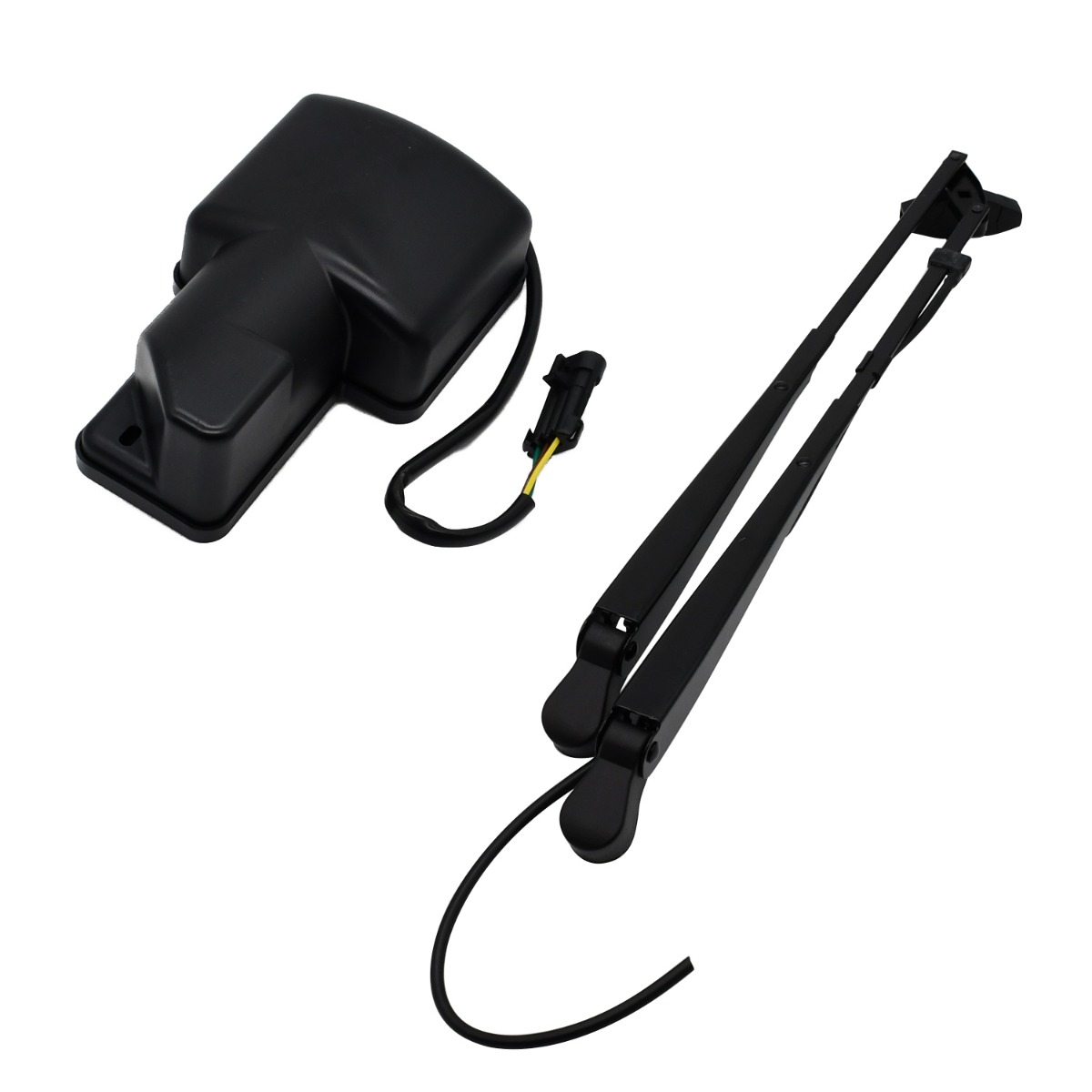 Kit de bras et de lame de moteur d'essuie-glace 6679476 pour Bobcat