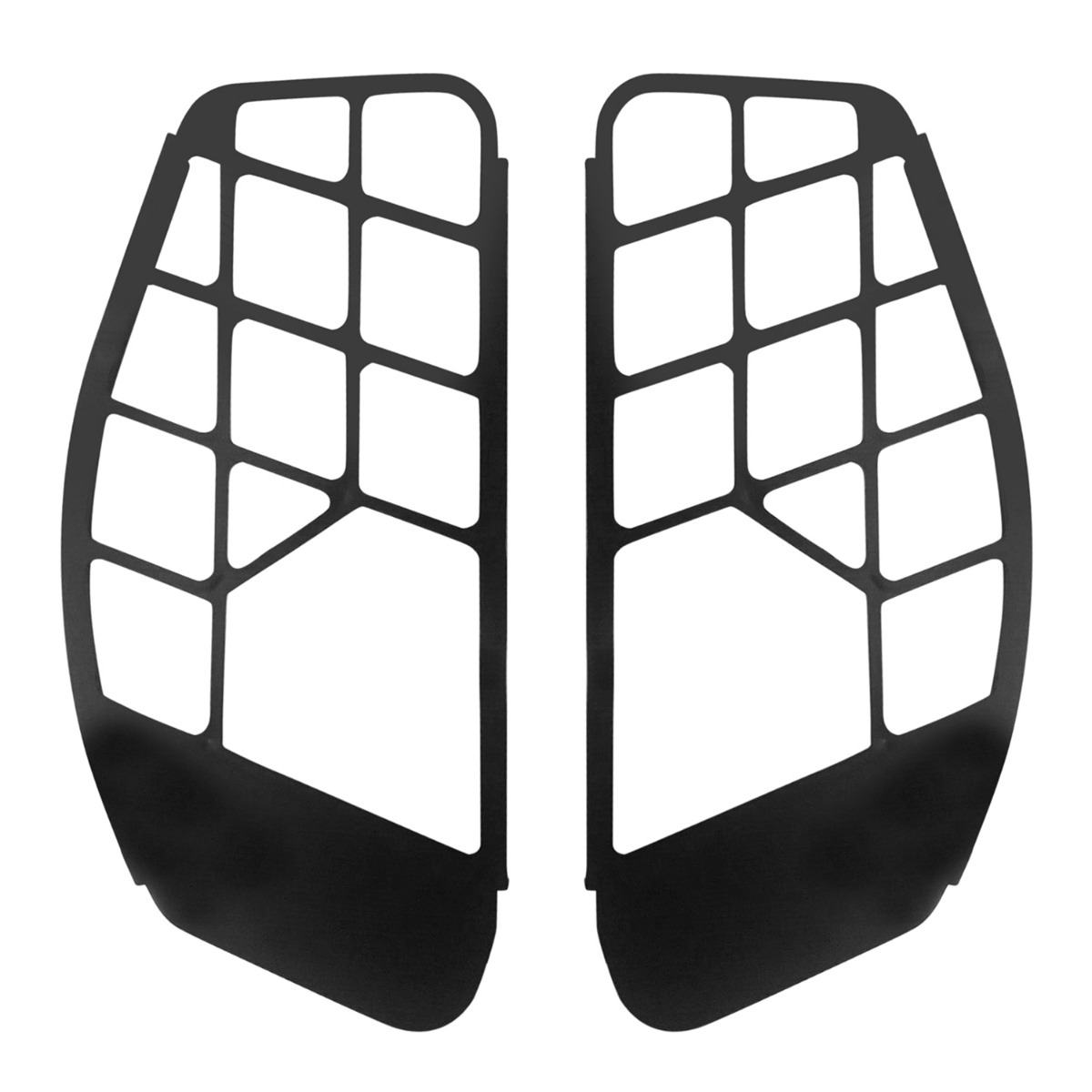 Persienne de décharge d'air de gril latéral 6716574 pour Bobcat