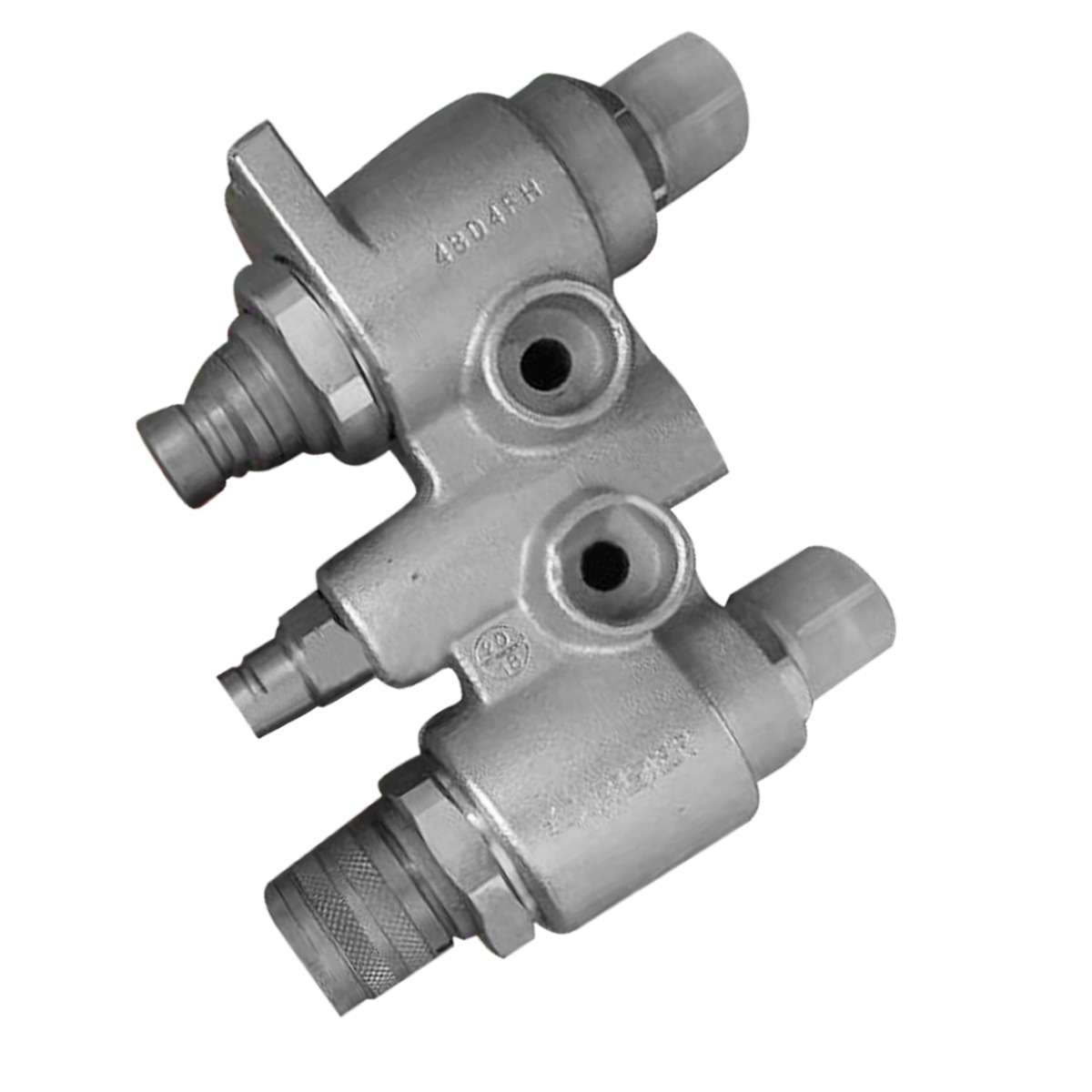 Bloc d'assemblage de coupleur hydraulique 48mm 6678076 pour Case pour Bobcat pour New Holland