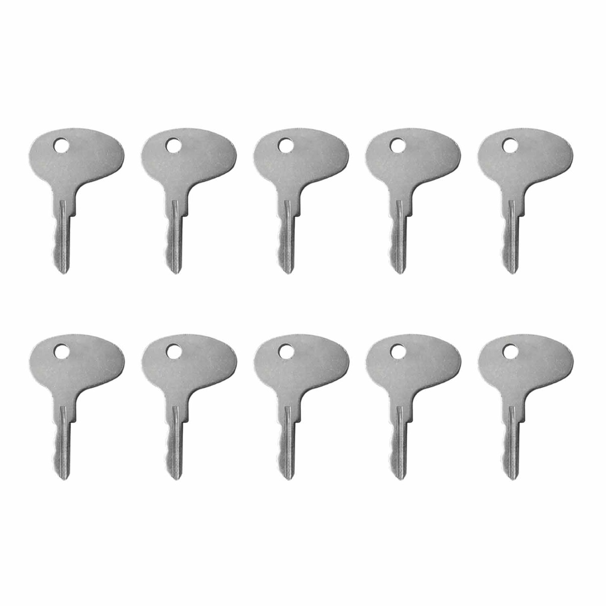 Clé de contact 123243 10 pièces pour Kubota pour Caterpillar