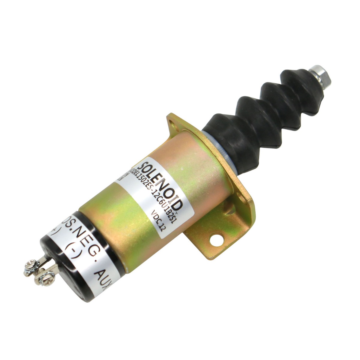 Électrovanne d'arrêt de carburant 12V 1502ES-12C6U1B2S1 pour Lister Petter pour Bobcat pour Woodward pour Perkins