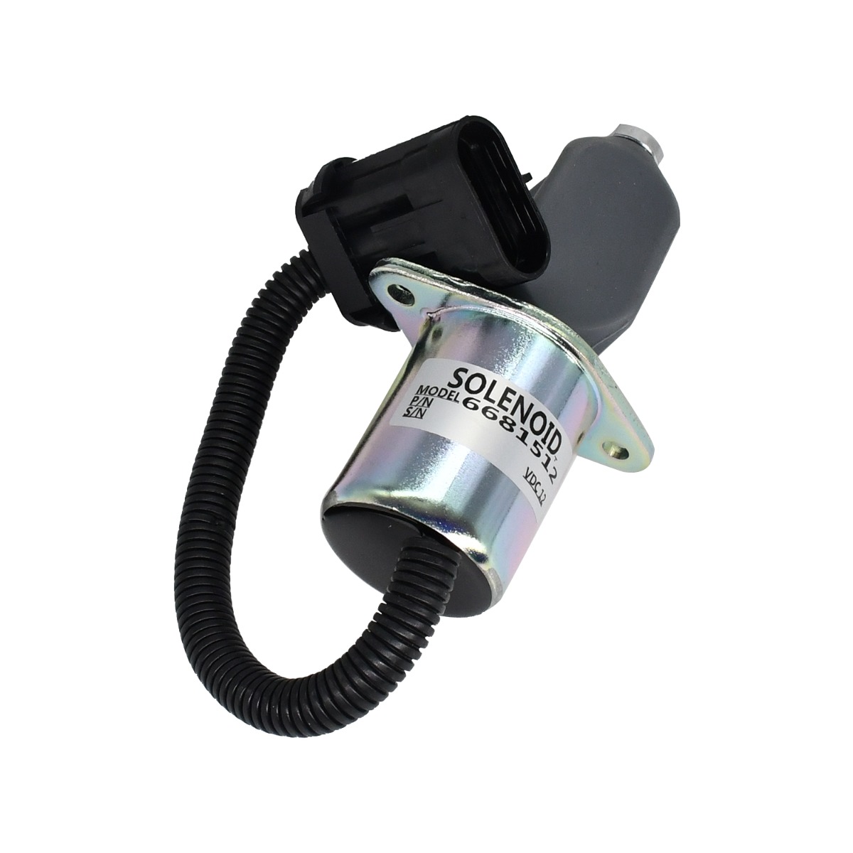 Solénoïde de coupure de carburant 1753ES12A6UC3B1S1 12V pour Bobcat