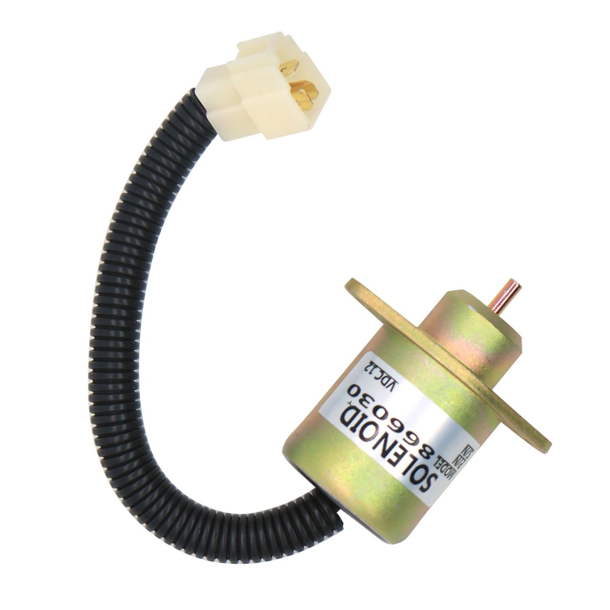 Solénoïde d'arrêt de carburant 866030 12 V pour Kubota pour Genie