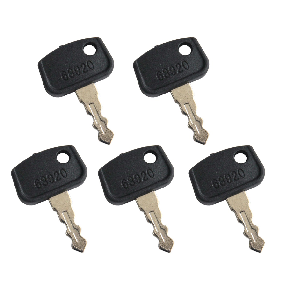 Clés d'allumage 5 pièces PL501-68920 pour Kubota
