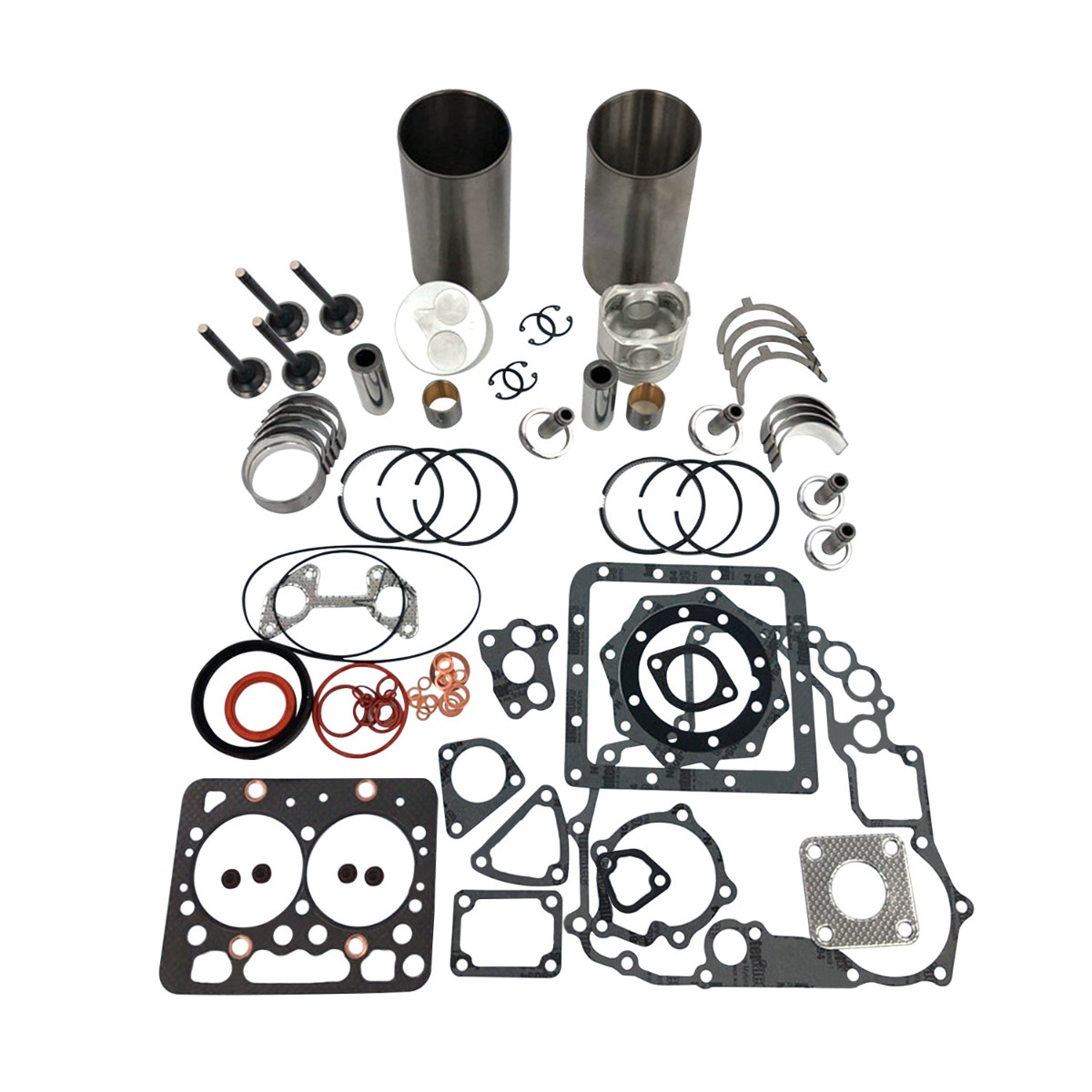 Kit de reconstruction de révision de moteur fabriqué Z482 pour Kubota T1600H
