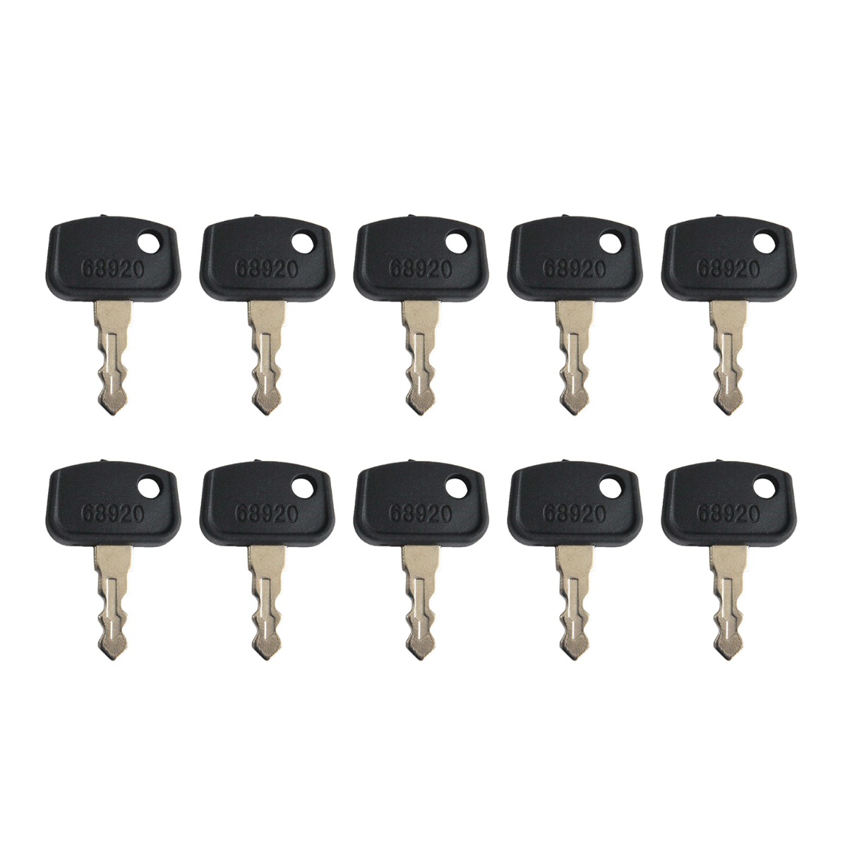 Clés d'allumage PL501-68920 10 pièces pour Kubota