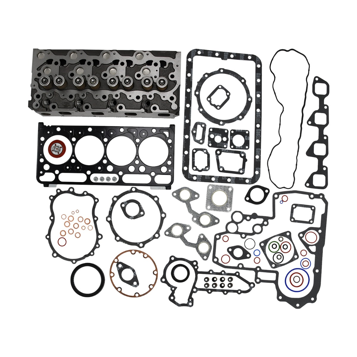 Kit de culasse complet 16429-0304 avec joint pour Bobcat
