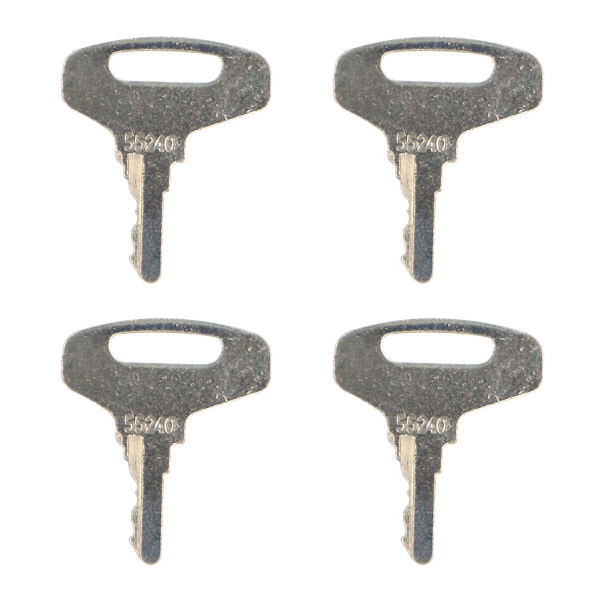 Clés d'allumage 4 pièces 55240 pour Kubota