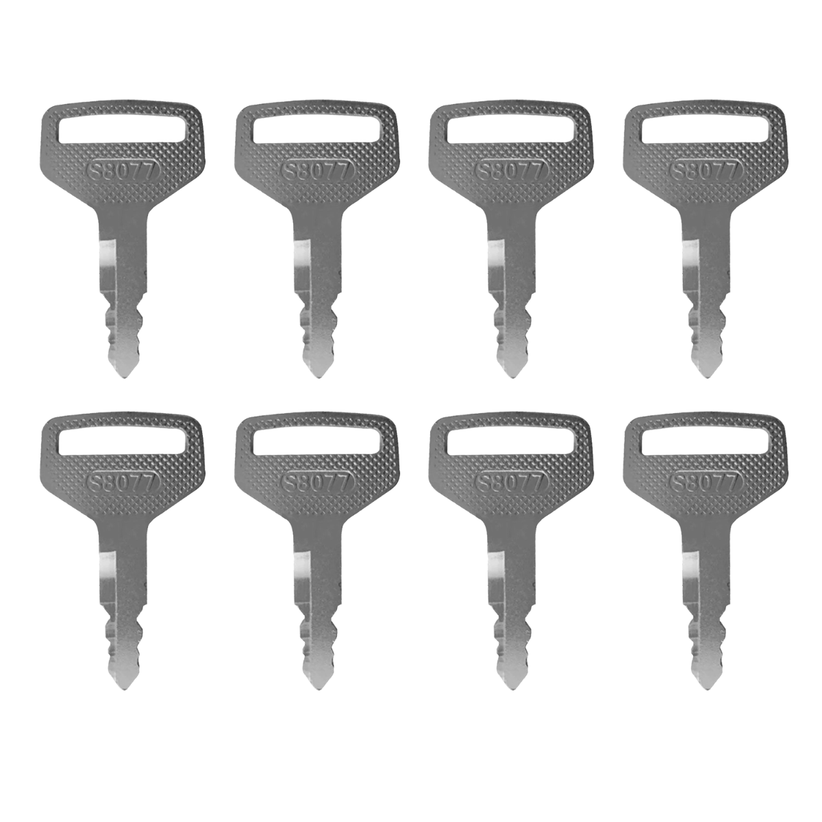 Clés d'allumage 8 pièces 3691975190 pour Kubota