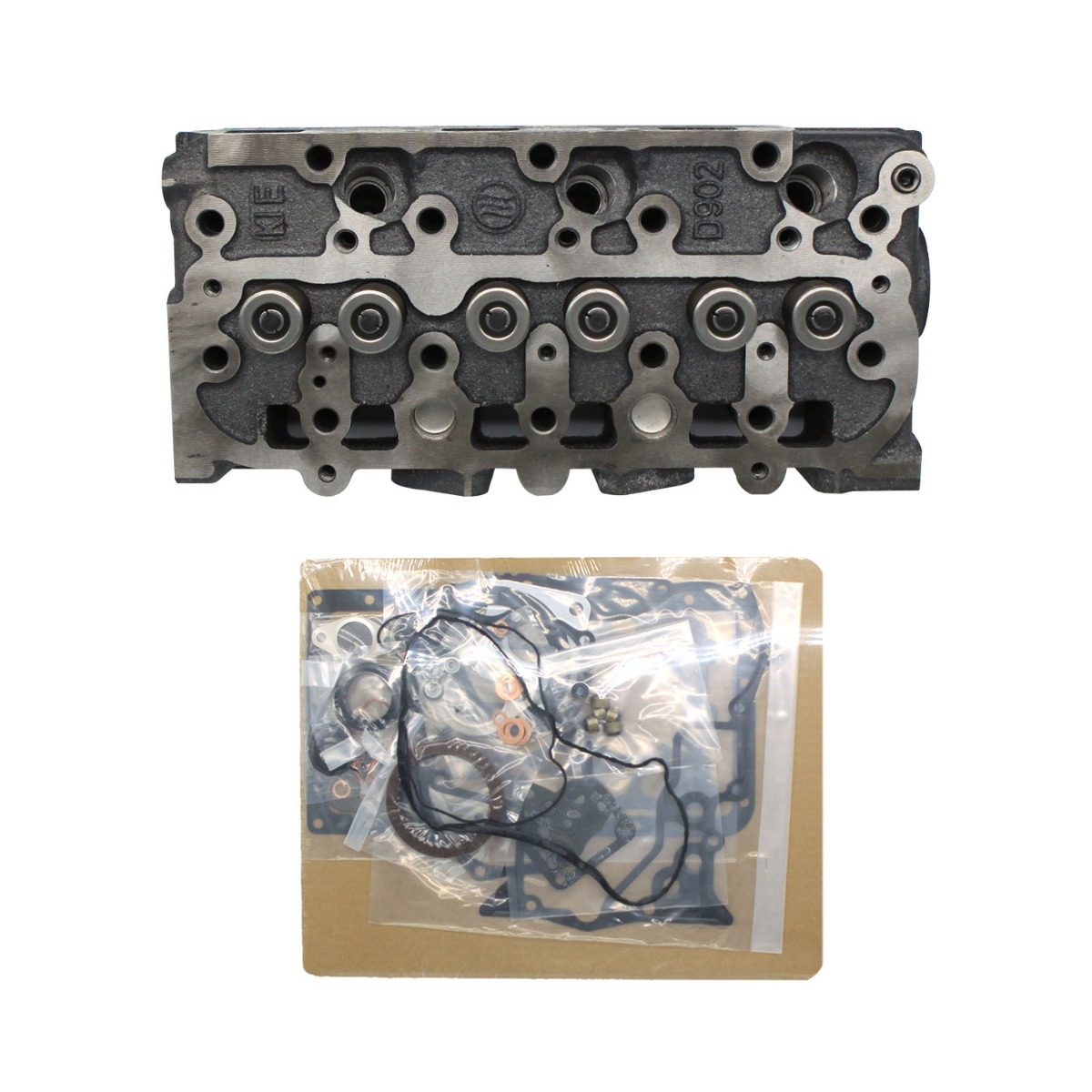 Culasse avec soupapes ressort Kit de joint complet 1G962-03040 pour Kubota