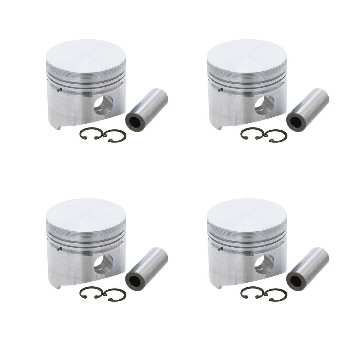 Kit piston et segment 1573221112 4 pièces pour Kubota