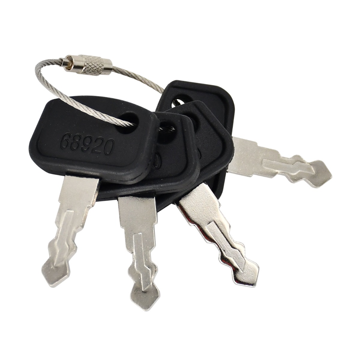 Clés d'allumage PL501-68920 4 pièces pour Kubota