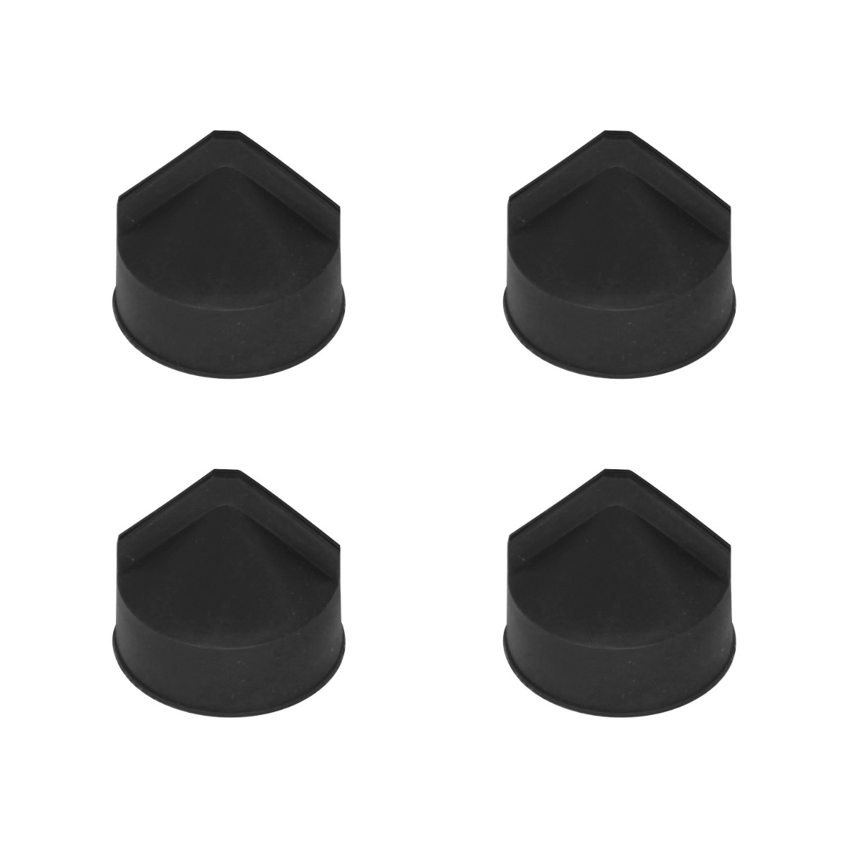 4 pièces douille en caoutchouc de soupape d'éjecteur de poussière 6655938 pour Bobcat pour Kubota pour Kohler