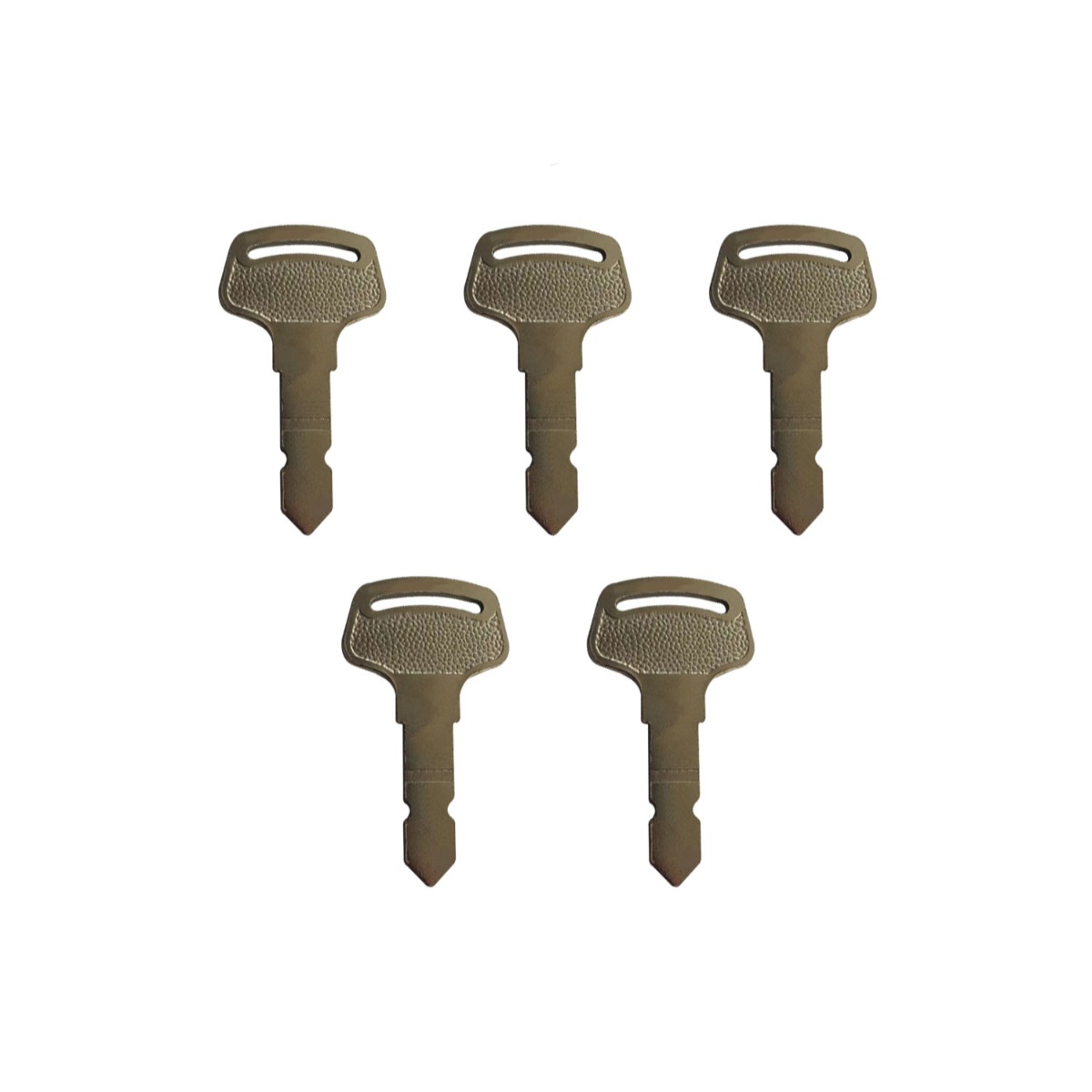 Clés d'allumage 6C040-55432 5 pièces pour Kubota pour New Holland pour étui