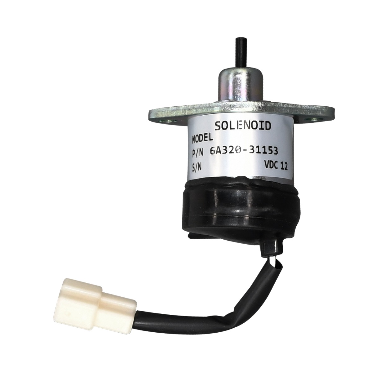 Solénoïde d'arrêt 6A32031150 pour Kubota