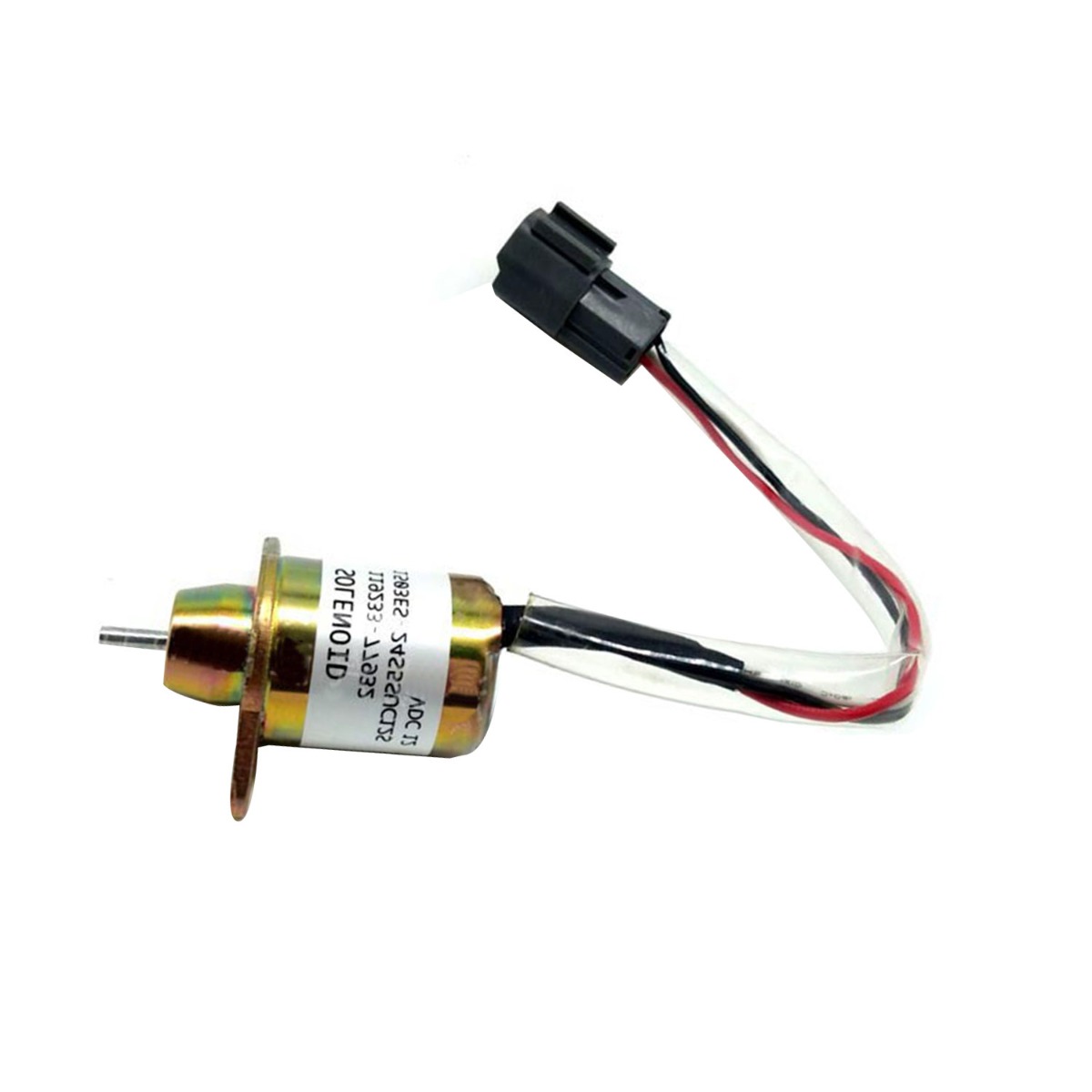 Solénoïde d'arrêt de carburant 119233-77931 12V pour Yanmar pour Hyundai pour Komatsu pour Hitachi pour Kubota pour John Deere