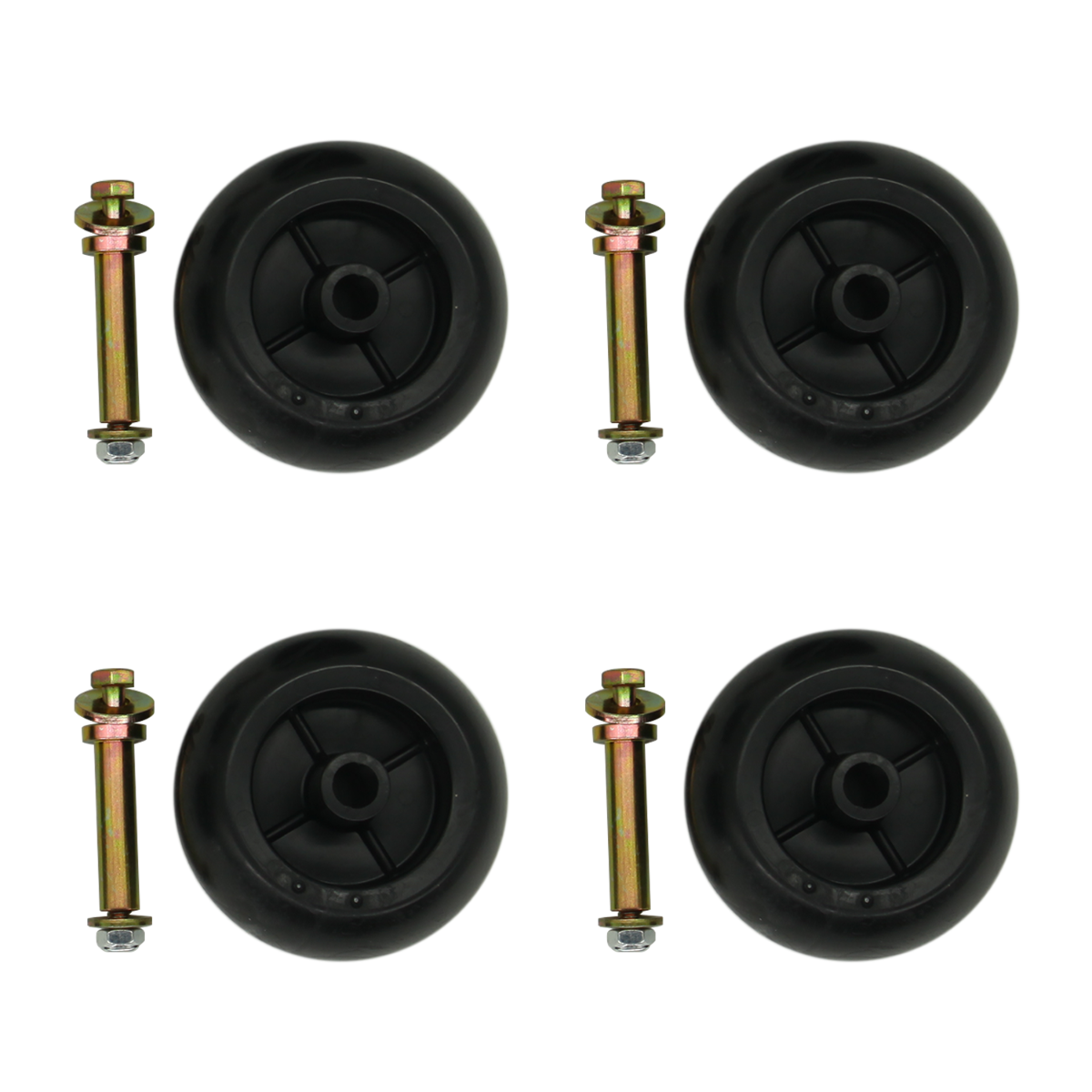 Kit de roue de pont 022-5234-98 4 pièces pour Toro pour Kubota pour Exmark