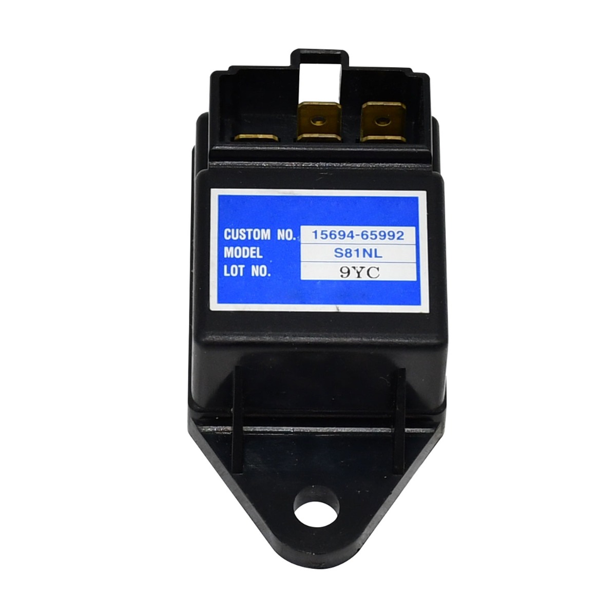 Minuterie de lampe de bougie de préchauffage 15694-65990 12V pour Kubota