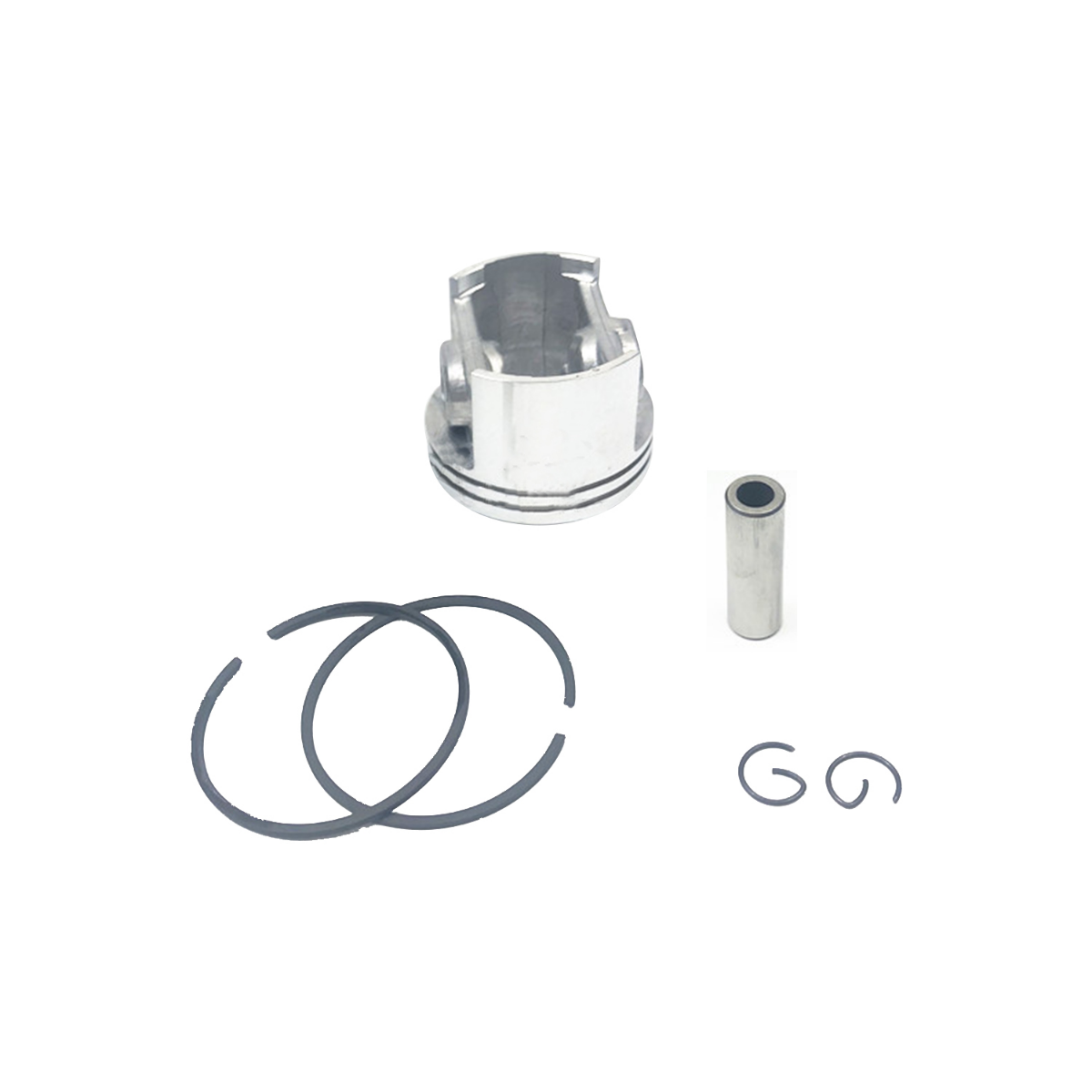 Piston de tronçonneuse 46 mm avec jeu de bagues 11180302003 pour Stihl