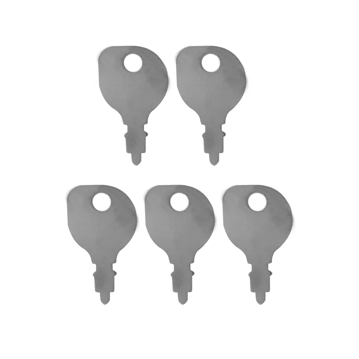 5 pièces clés de commutateur d'allumage 725-0201 pour Cub Cadet pour Husqvarna pour Lesco pour Kohler pour AYP pour artisan pour vivaneau pour Murray pour John Deere pour Scag