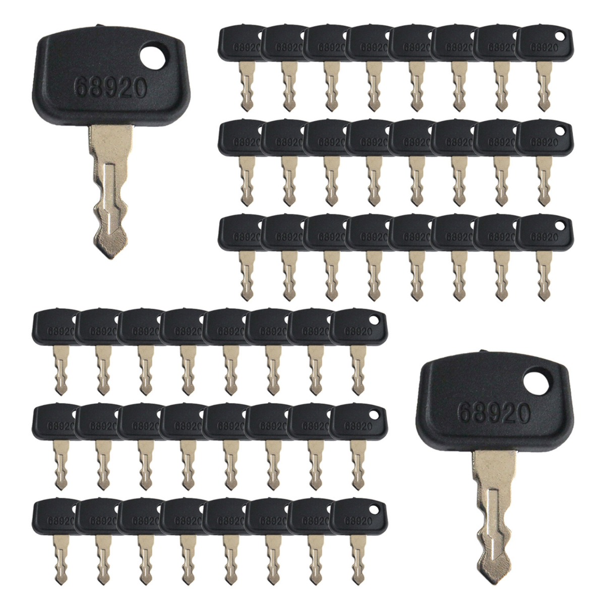 Clé d'allumage 50 pièces 68920 pour Kubota