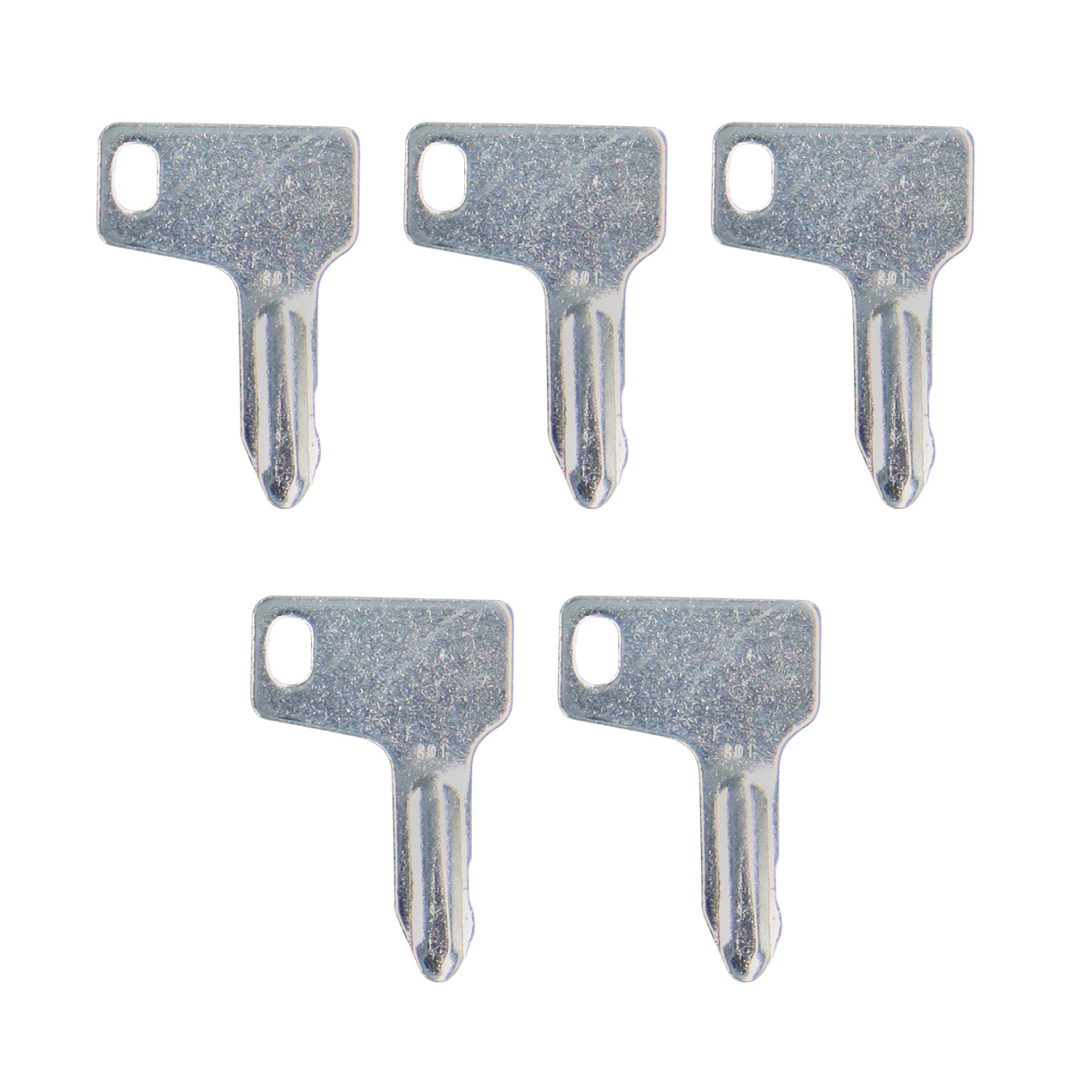 Clé de contact AT110583 5 pièces pour John Deere pour Yanmar