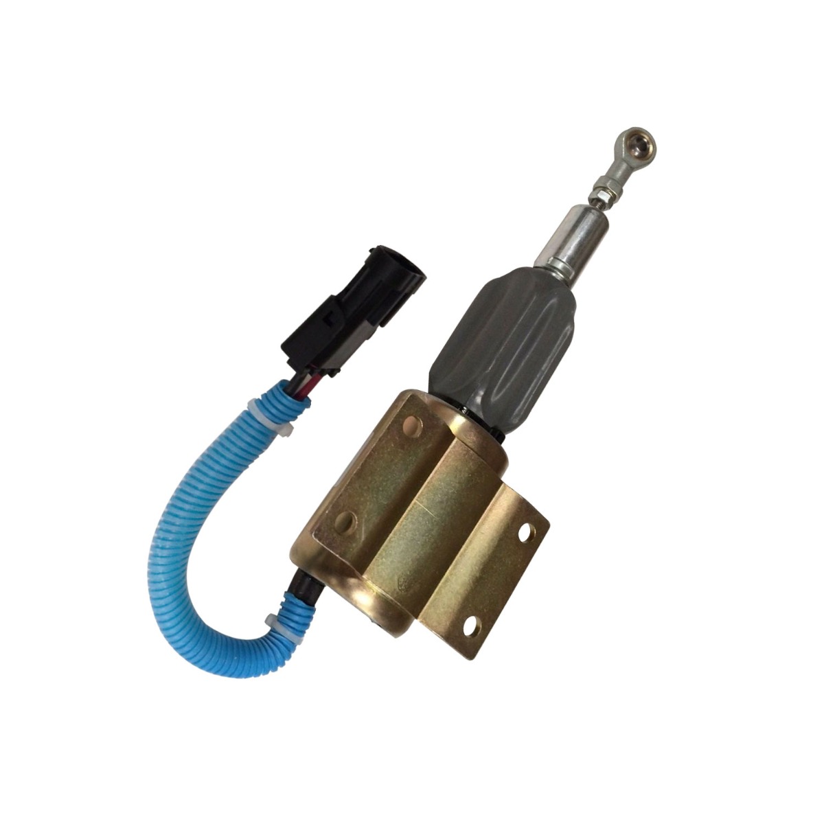 Électrovanne d'arrêt de carburant RE502474 24 V pour John Deere