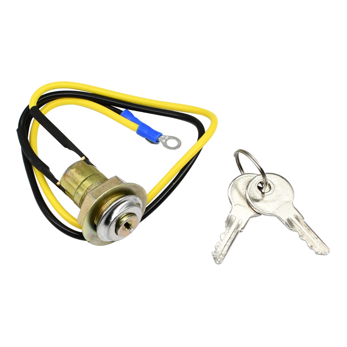 Interrupteur d'allumage 225310 avec 2 clés pour Massey Ferguson pour John Deere pour Ford pour New Holland