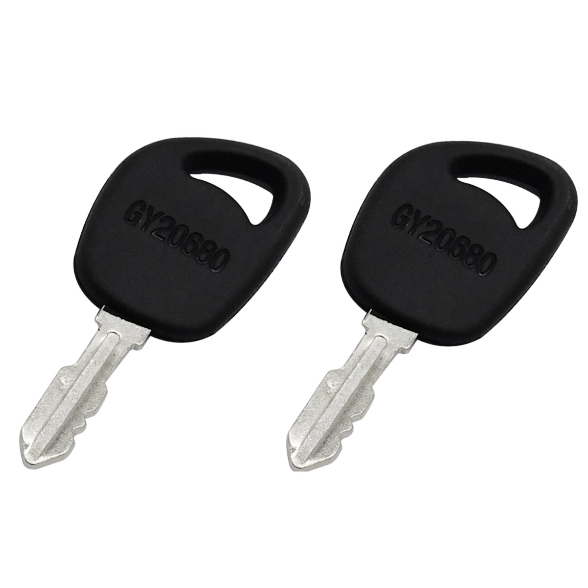 Clés d'allumage pour tondeuse à gazon GX24332 2 pièces pour John Deere pour Cub Cadet pour Poulan