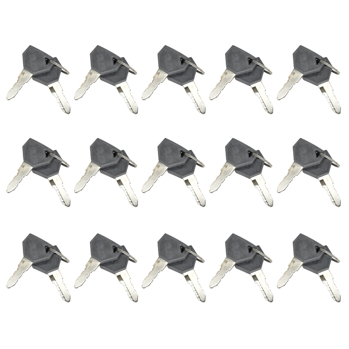 30 pièces clés d'allumage 1A7880-52100 pour Cub Cadet pour Yanmar pour Branson pour John Deere pour Kukje