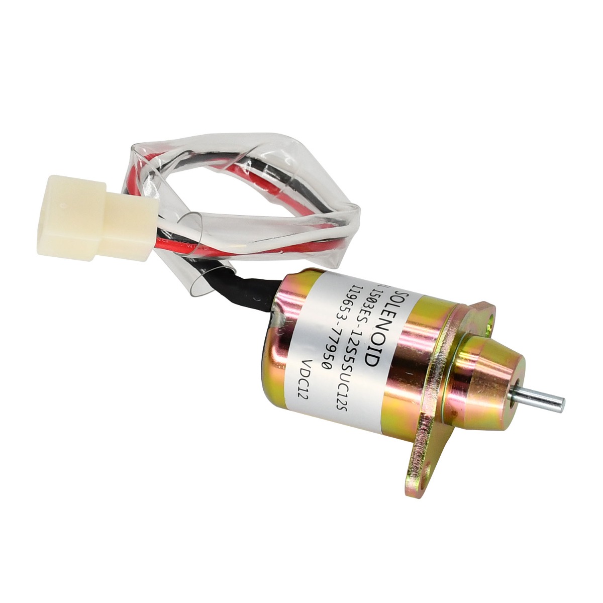 Électrovanne 12V SA4850 pour Yanmar pour John Deere pour Komatsu pour Takeuchi pour Cummins